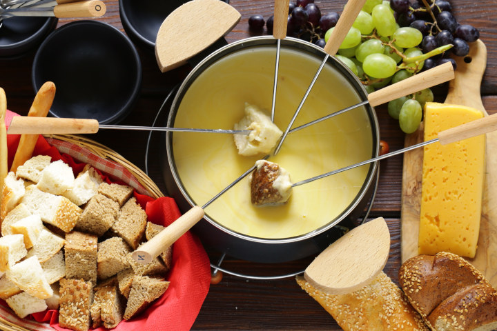 Cheese fondue